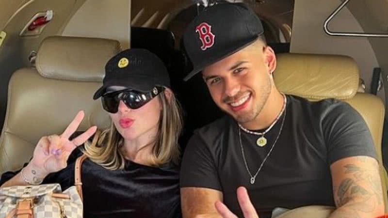 Zé Felipe presenteou a esposa com anel luxuoso - Reprodução: Instagram