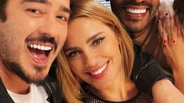 Carolina Dieckmann faz selfie com elenco da nova novela, 'Vai na Fé' - Reprodução/Instagram