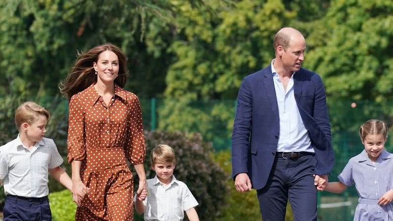 O principe William e Kate Middleton aterrissaram nos EUA para uma viagem de quatro dias - Foto: Getty Images