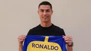 Craque Cristiano Ronaldo deixa fãs chocados com valores de contrato assinado com Al Nassr, time da Arábia Saudita - Foto: Reprodução / Twitter