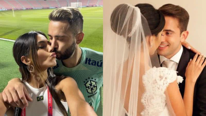 Everton Ribeiro celebra nove anos de casamento com Marilia Nery no Catar - Foto: Reprodução / Instagram