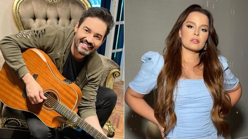 Montagem de fotos dos cantores Fernando Zor e Maiara; os dois vivem um relacionamento de idas e vindas desde 2019 - Foto: Reprodução/Instagram @fernandozor @maiara