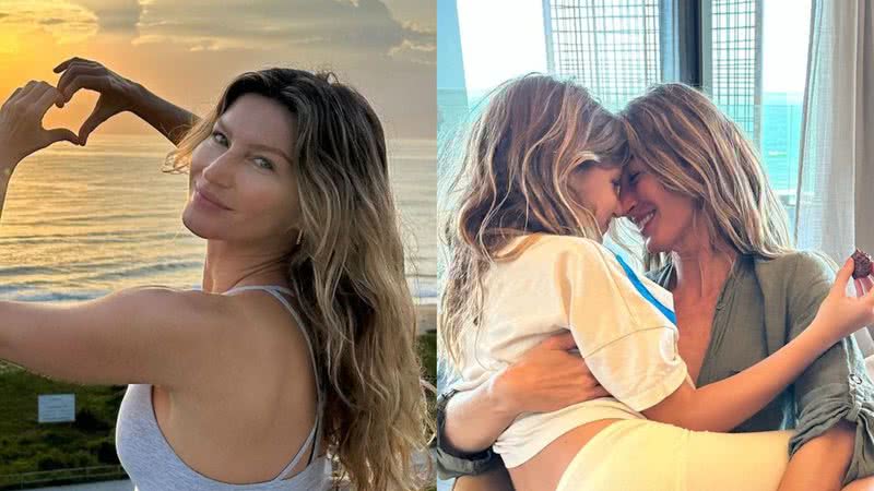 Gisele Bündchen encanta ao mostrar momentos com os filhos no Brasil após o fim do casamento com Tom Brady - Reprodução/Instagram