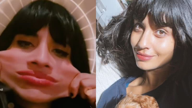 Atriz Jameela Jamil diz sofrer de Síndrome de Ehlers-Danlos que provoca elasticidade da pele - Foto: Reprodução / Instagram