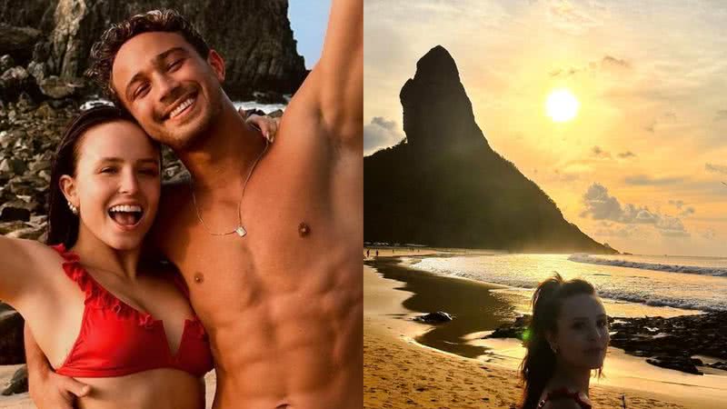 Larissa Manoela curte férias com André Luiz Frambach em Noronha - Reprodução/Instagram