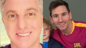 Luciano Huck relembra foto dos filhos com Lionel Messi - Reprodução/Instagram