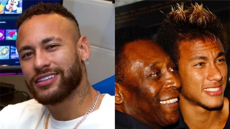 Neymar se despede de Pelé - Foto: Reprodução/Instagram