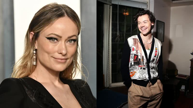 Mesmo sem nunca oficialmente assumir o namoro, Harry Styles e Olivia Wilde estavam namorando há dois anos - Foto: Reprodução / Getty Images