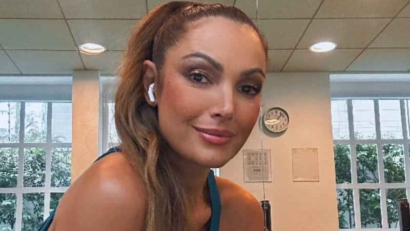 Patrícia Poeta esbanja beleza na academia - Reprodução/Instagram