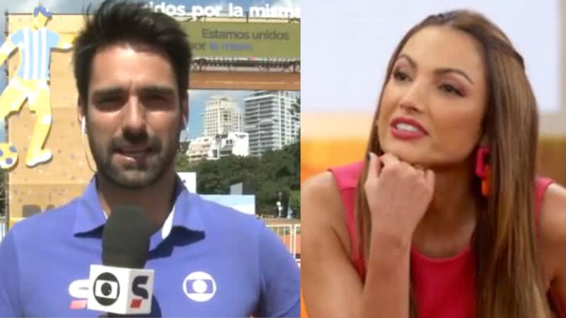 Patrícia Poeta faz pergunta inesperada e deixa repórter constrangido durante programa ao vivo - Foto: Reprodução / Globo