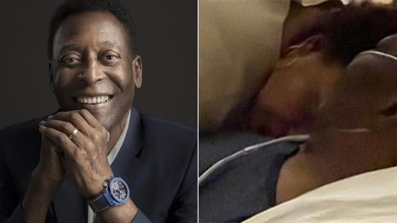 Pelé aparece em nova foto com a filha - Foto: Handout / Getty Images; Reprodução / Instagram