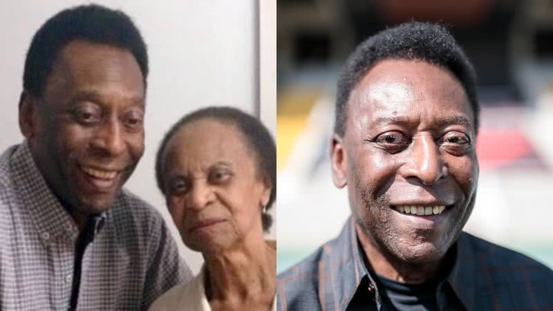 Dona Celeste, mãe de Edson Arantes do Nascimento, o Pelé, ainda não recebeu a notícia de seu falecimento - Foto: Reprodução / Instagram / Getty Images