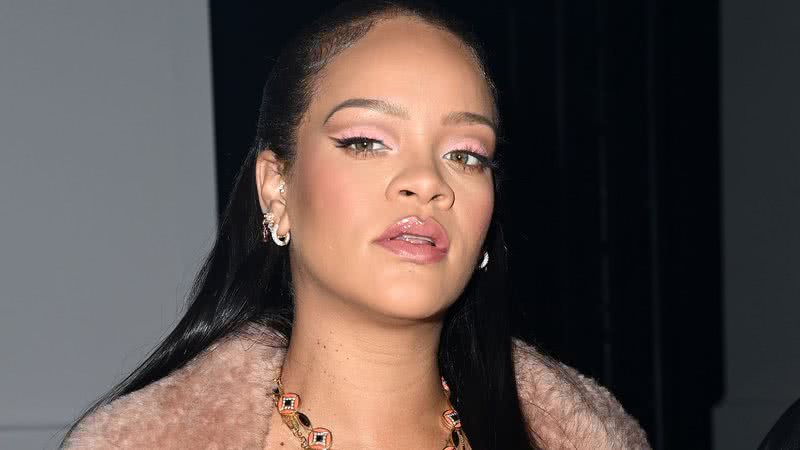 Rihanna mostrou o rosto do filho pela primeira vez - Foto: Getty Images