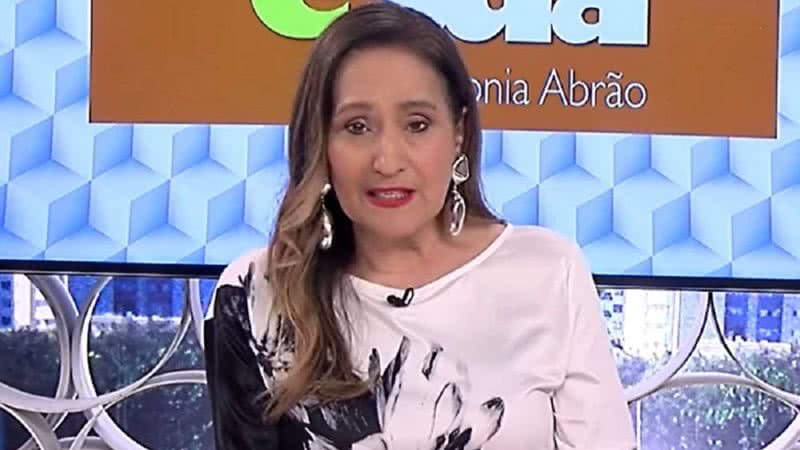 A apresentadora Sonia Abrão no programa A Tarde É Sua - Foto: Divulgação