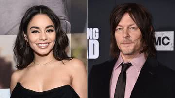 Montagem de fotos dos atores Norman Reedus e Vanessa Hudgens; famosos deram dicas de presentes para o Natal - Foto: Getty Images