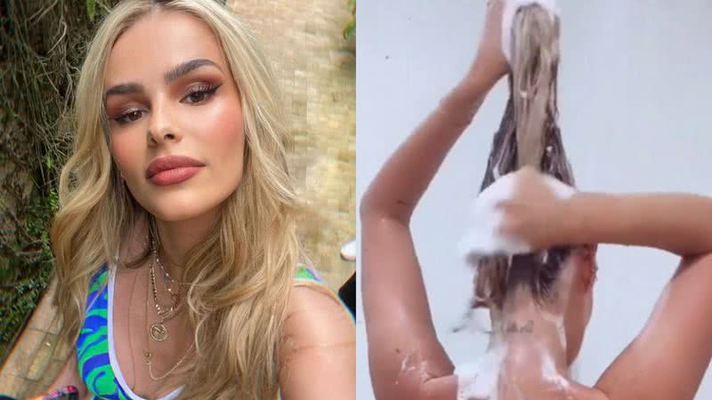 Modelo e atriz Yasmin Brunet decide dividir detalhes de sua rotina e deixa escapar tatuagens ‘secretas’ - Foto: Reprodução / Instagram