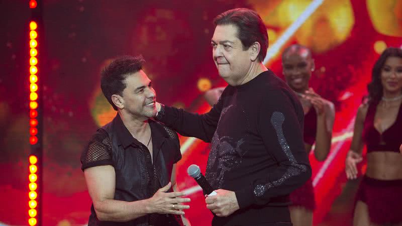 Zezé Di Camargo e Faustão - Fotos: Divulgação