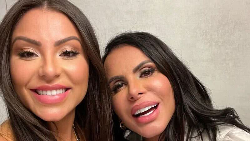 Andressa Ferreira encanto ao compartilhar selfies com Gretchen - Reprodução/Instagram