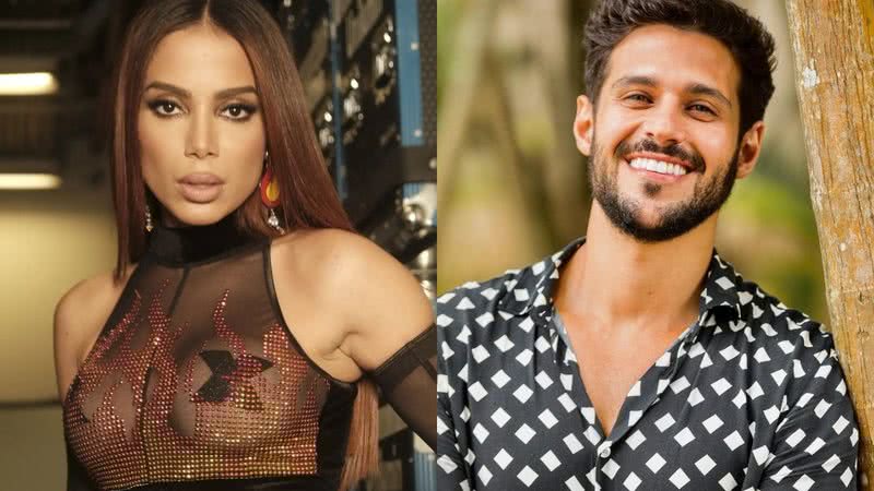 Cantora Anitta e Rodrigo Mussi, do BBB 22, interagem nas redes sociais - Reprodução/Instagram/Globo