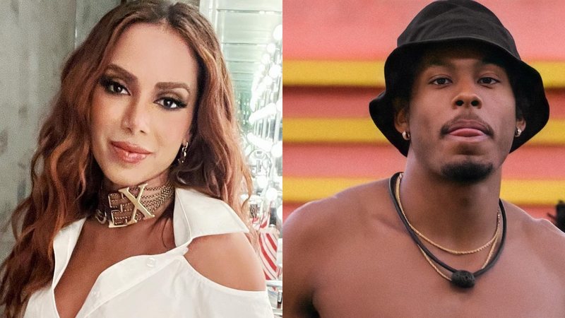 Anitta xaveca Paulo André - Instagram/TV Globo