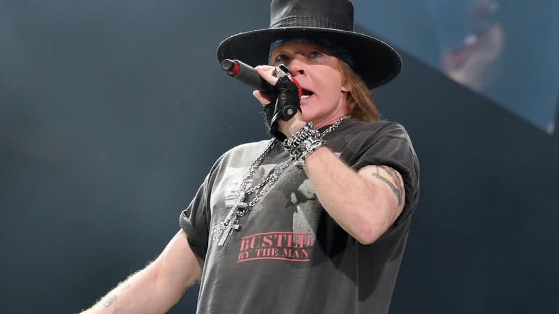 Vocalista da banda de Guns N' Roses, Axl Rose completa 60 anos - Foto: Mike Coppola/Getty Images