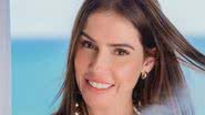 De fio dental, Deborah Secco exibe corpão sarado em flagra na praia - (Reprodução/Instagram)