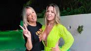 Encontro de milhões! Carla Perez e Sheila Mello compartilham fotos juntas e quebram a internet - Foto/Instagram