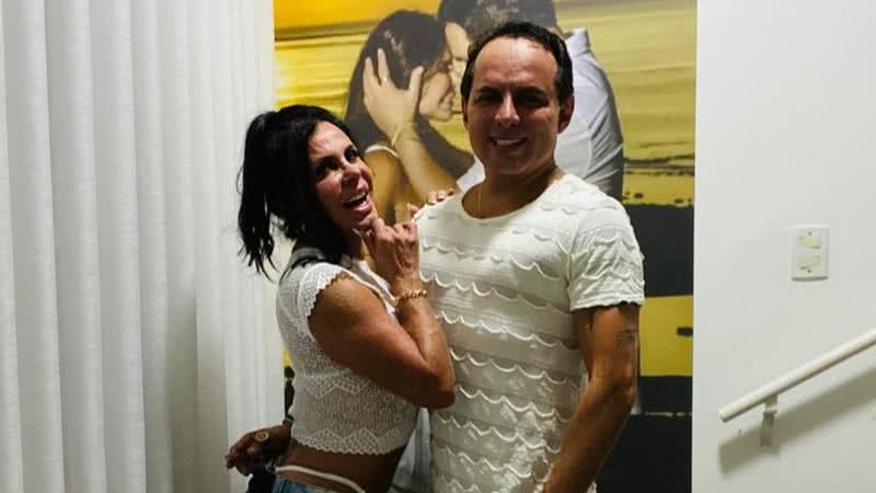 Gretchen impressiona ao dançar coladinha com o marido, Esdras - Reprodução/Instagram