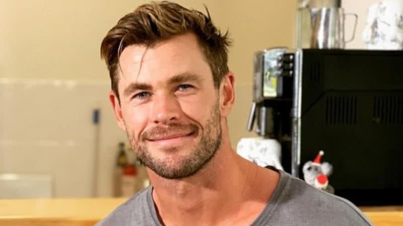 Chris Hemsworth tem três filhos com a atriz Elsa Pataky - Reprodução: Instagram