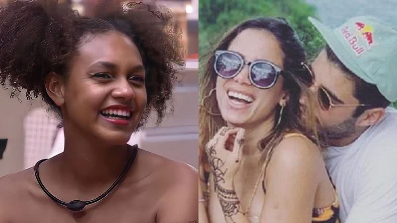 Jessilane descobre que Pedro Scooby já namorou Anitta - Reprodução/Globo/Instagram