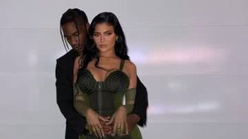 O segundo filho de Kylie Jenner e Travis Scott nasceu um dia depois do aniversário de Stormi, a primeira filha do casal - Reprodução: Instagram