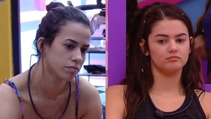 BBB 22: Larissa conversa com Eslovênia sobre Lucas: ''Te prejudicou'' - Reprodução/Globo