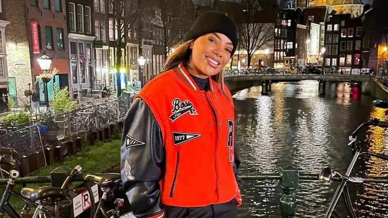 Ludmilla faz passeio animado pelas ruas de Amsterdam - Reprodução/Instagram