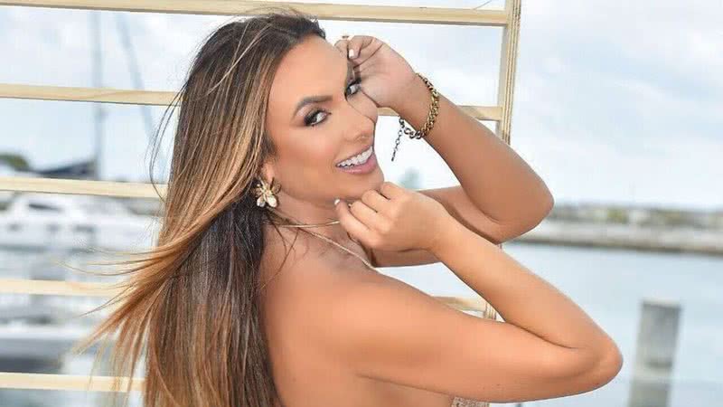 Nicole Bahls impressiona com clique de biquíni - Reprodução/Instagram