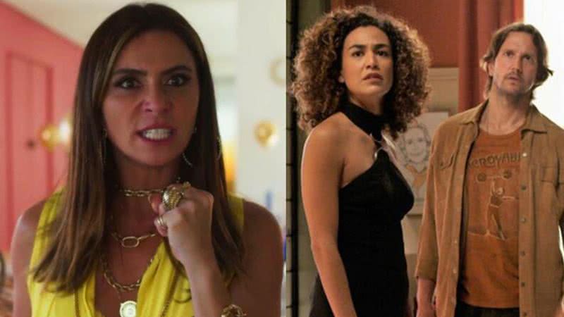 Paula flagra Neném com Rose em 'Quanto Mais Vida, Melhor' - (Divulgação/TV Globo)