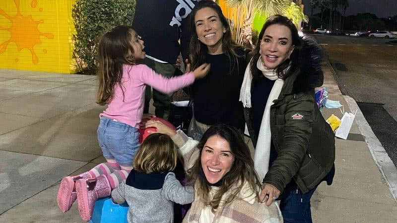 Rebeca Abravanel encanta ao mostrar momento com os filhos de Patricia Abravanel - Reprodução/Instagram