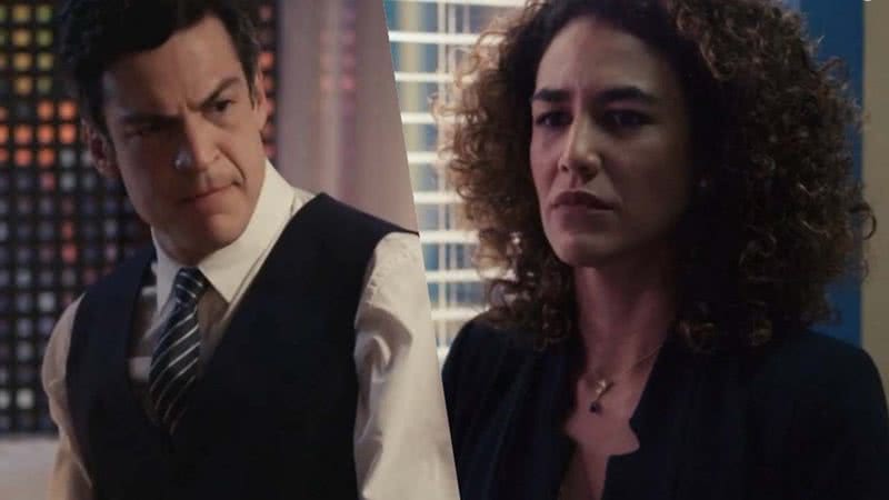 Rose surta ao ver Guilherme aos beijos em 'Quanto Mais Vida, Melhor' - (Divulgação/TV Globo)