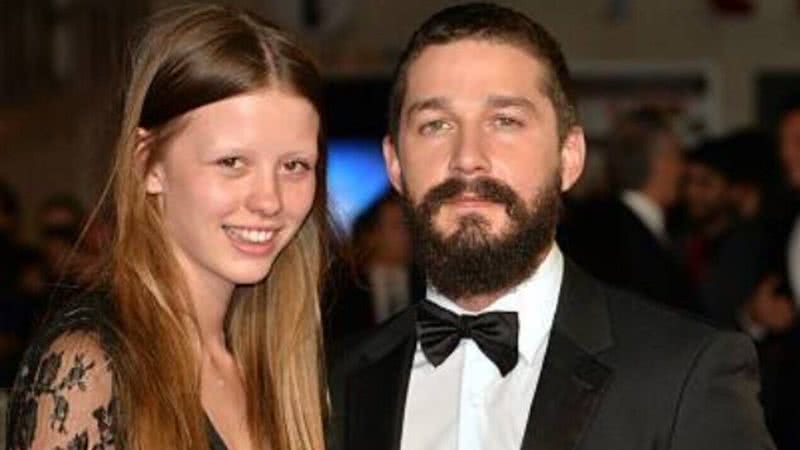 Shia LaBeuf e Mia Goth se divorciaram em 2018, mas em 2020 surgiram rumares de uma reconciliação - Foto: Getty Images