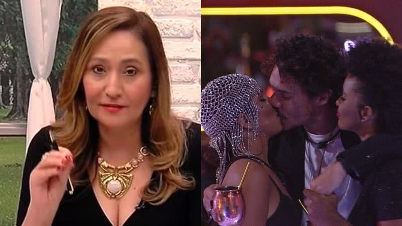 Sonia Abrão dá sua opinião sobre beijo triplo no BBB 22 - Reprodução/Instagram/Globo