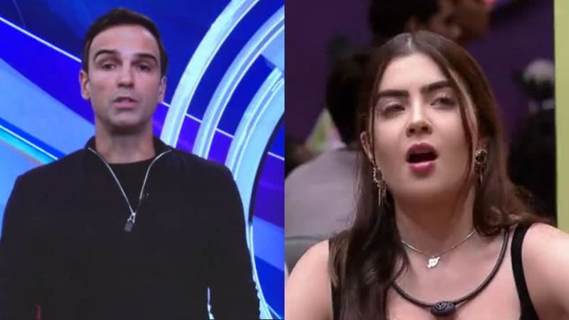 Discurso de Tadeu Schmidt deixa participantes pensativos - Reprodução/TV Globo