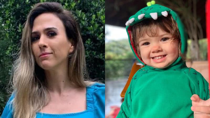 Tatá Werneck encanta ao mostrar Clara Maria falando 'papai e mamãe': ''Minha maior benção'' - Reprodução/Instagram