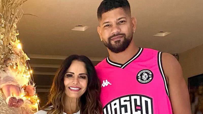 Viviane Araujo mostra ensaio da dança dos noivos com o marido, Guilherme Militão - Reprodução/Instagram