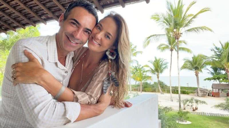 César Tralli e Ticiane Pinheiro encantam ao surgirem em fotos do primeiro dia de aula da filha - Reprodução/Instagram