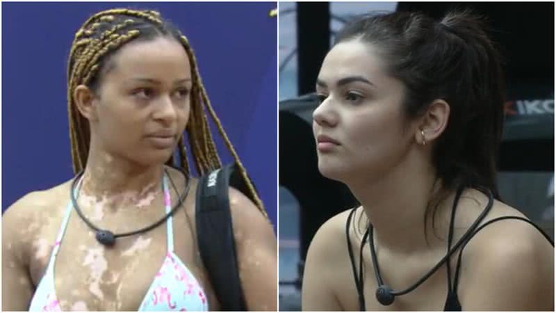 BBB22: Eslo e Natália discutem e trocam farpas: ''Espero que você saia!'' - (Divulgação/TV Globo)