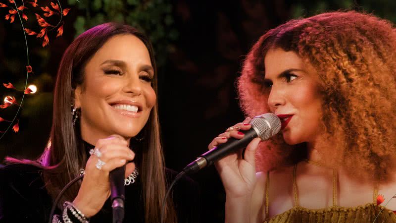 Ivete Sangalo e Vanessa da Mata juntas na faixa Tudo Bateu - Divulgação