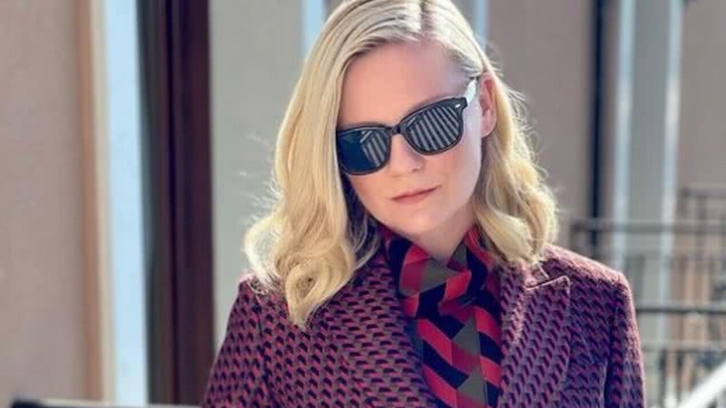 Kirsten Dunst atuará ao lado do brasileiro Wagner Moura - Reprodução: Instagram