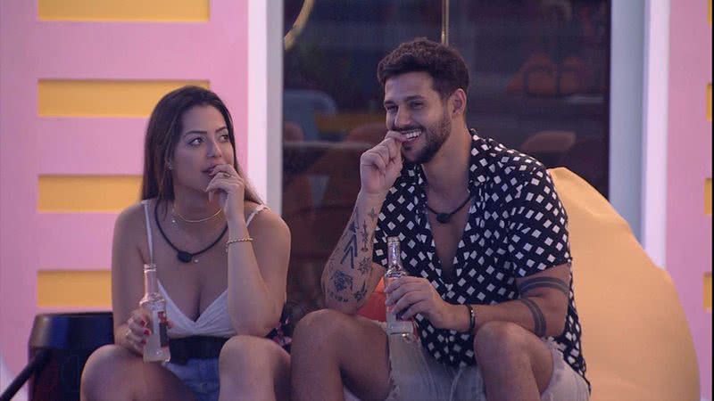 BBB22: Rodrigo rejeita Laís e faz revelação durante a festa - (Divulgação/TV Globo)