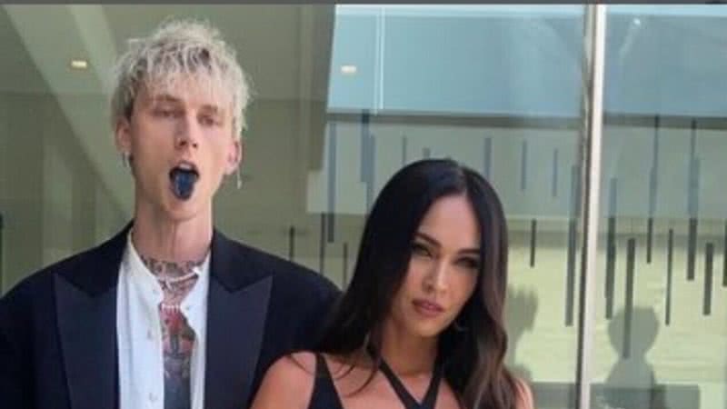 Machine Gun Kelly e Megan Fox ficaram noivos no dia 12 de janeiro - Reprodução: Instagram