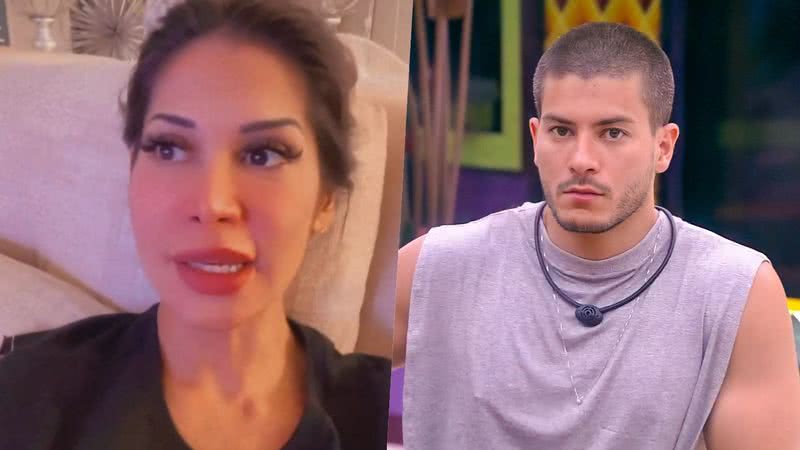 Maíra Cardi se preocupa com saúde psicológica de Arthur Aguiar no BBB22 - Foto/Instagram