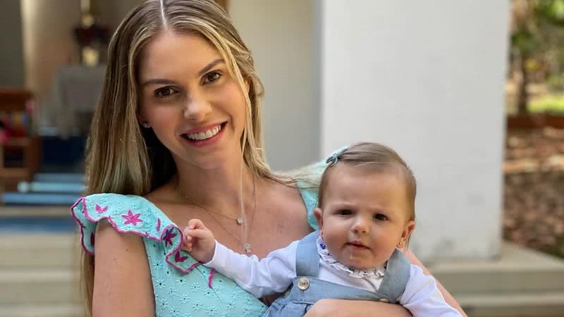 Bárbara Evans mostra encontro da filha com a bisavó - Reprodução/Instagram